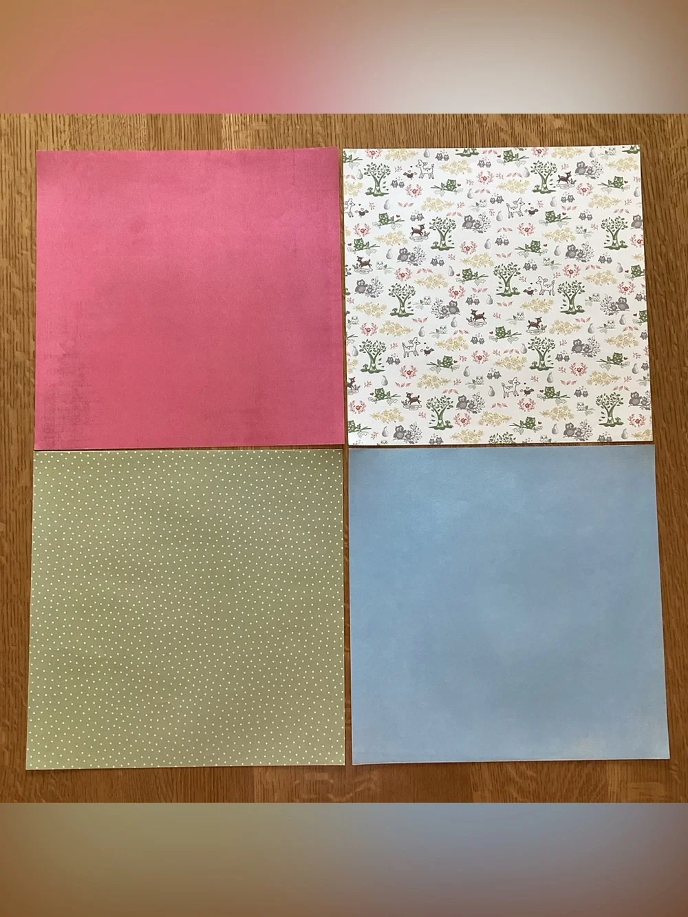 50 Sheets Mixed Lot of 12 x 12 Scrapbook Paper, No Repeats, Lot I